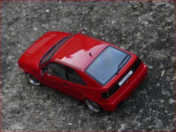 1:18 VW Corrado VR6 "Tornado RED Edition" + Alufelgen inkl. OVP